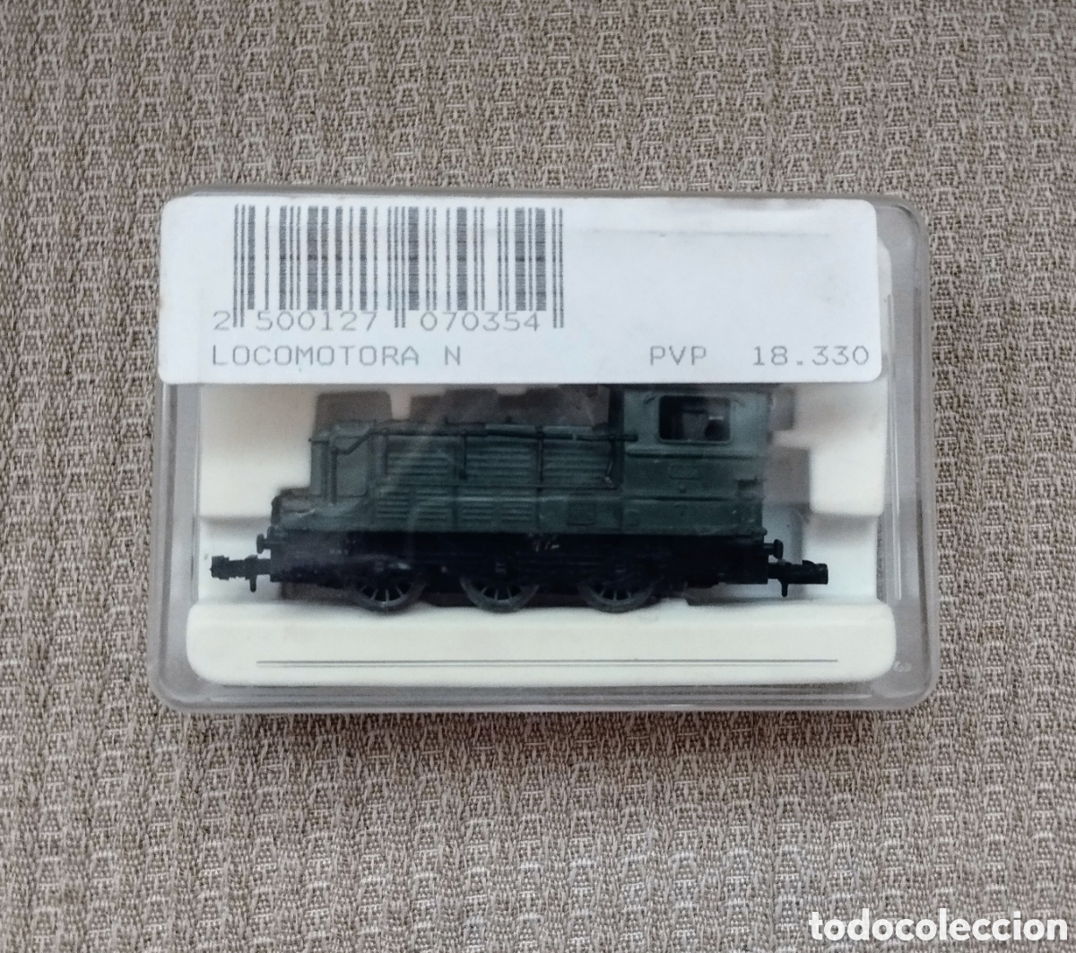 Trenes escala: LOCOMOTORA EN SU CAJA - Foto 6
