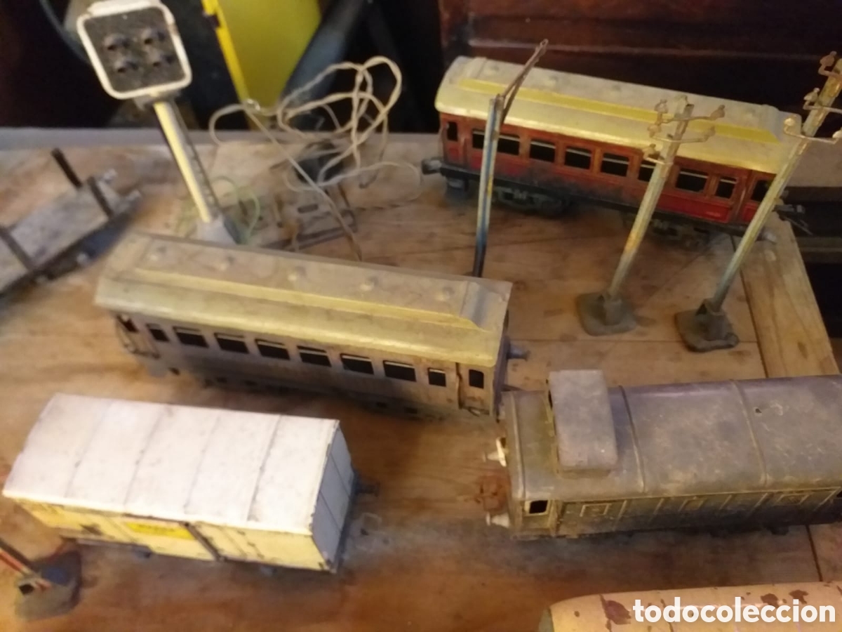 Trenes escala: Tren antiguo Mecano Par&iacute;s - Foto 2