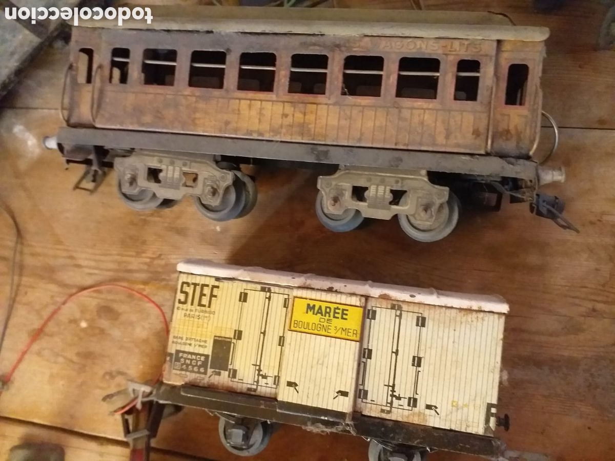 Trenes escala: Tren antiguo Mecano Par&iacute;s - Foto 5