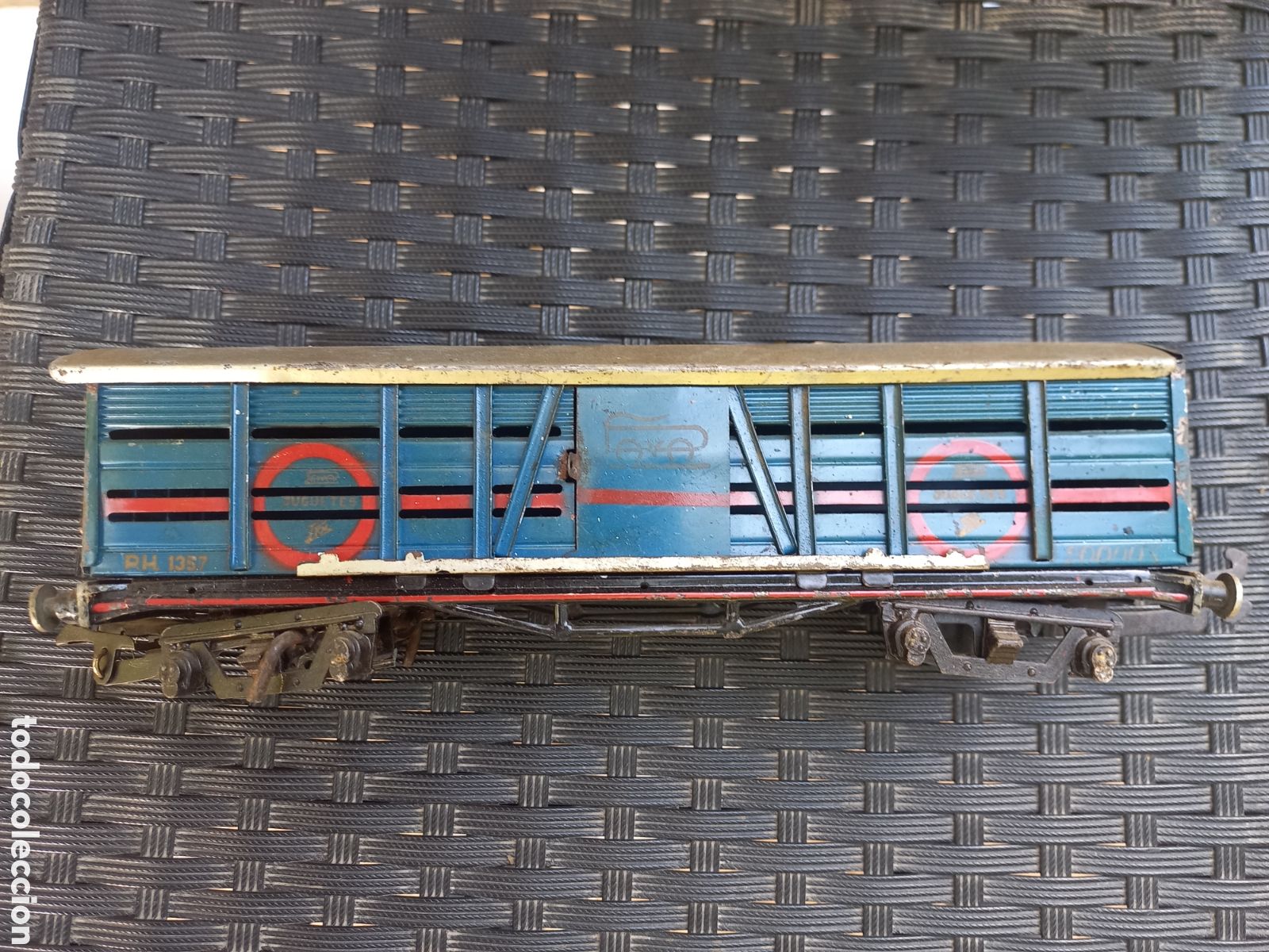 Trains &Eacute;chelle: Tren Vagon ferrocarril Paya Pay&aacute; para restaurar PH1357
