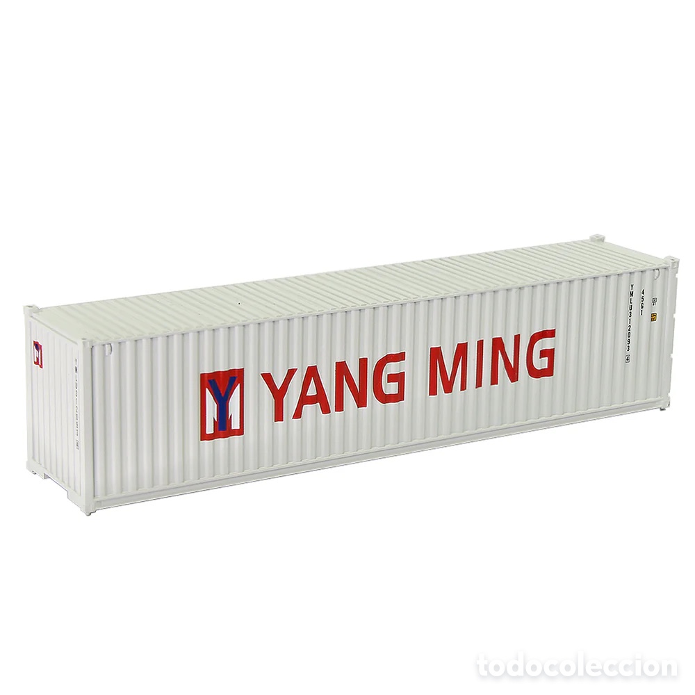Trenes escala: Contenedor HO 40&acute; Corrugado YANG MING - Foto 1
