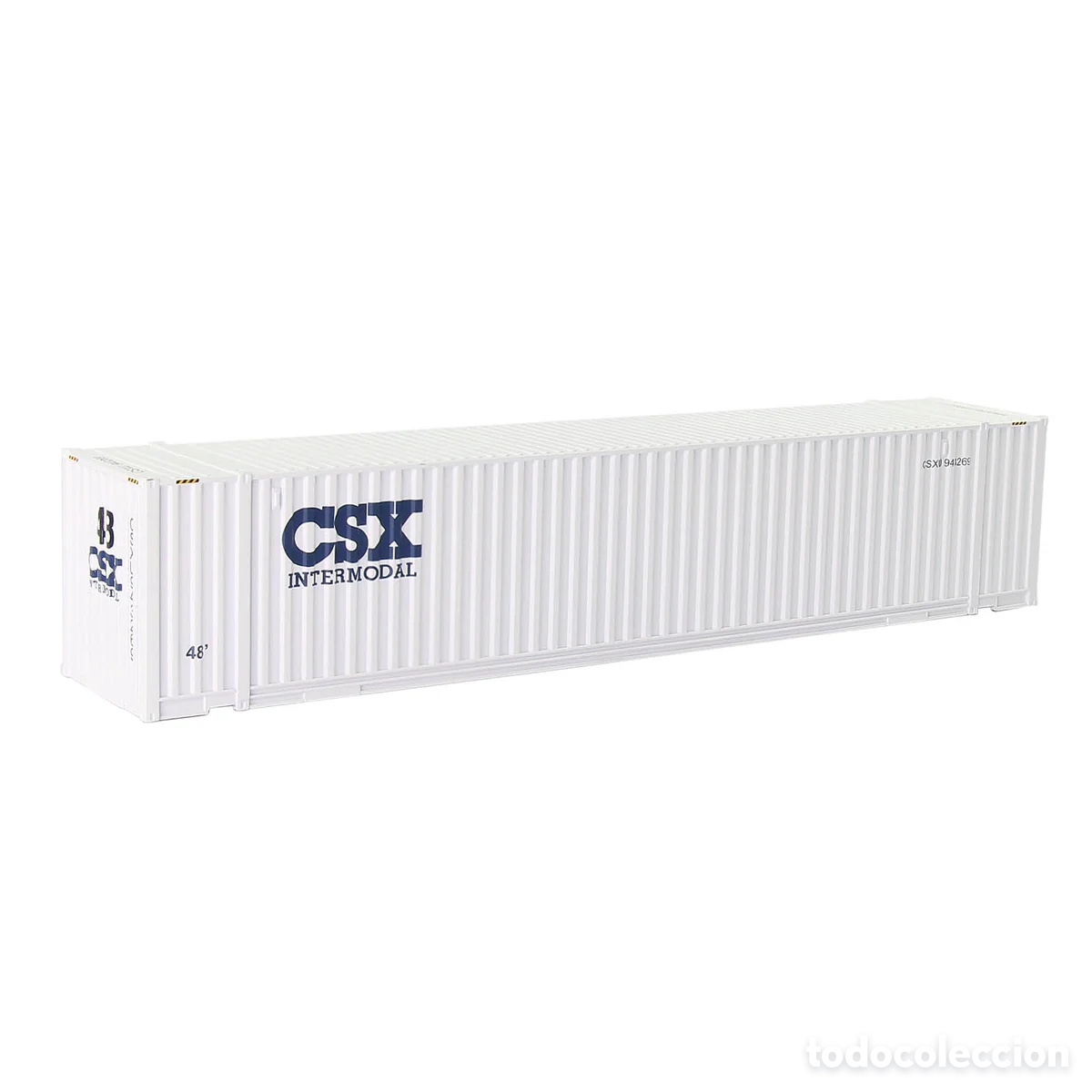 Trenes escala: Contenedor HO 48&acute; Corrugado CSX - Foto 1