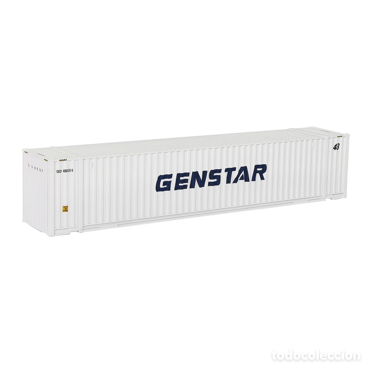 Trenes escala: Contenedor HO 48&acute; Corrugado GENSTAR - Foto 1