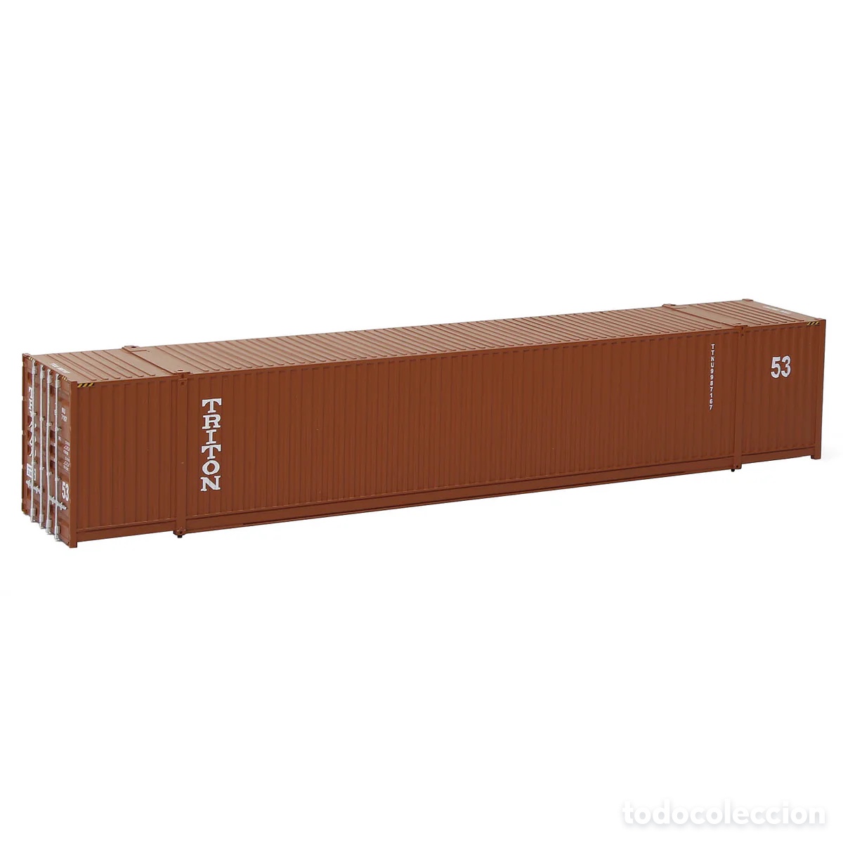 Trenes escala: Contenedor HO 53&acute; Corrugado TRITON - Foto 1