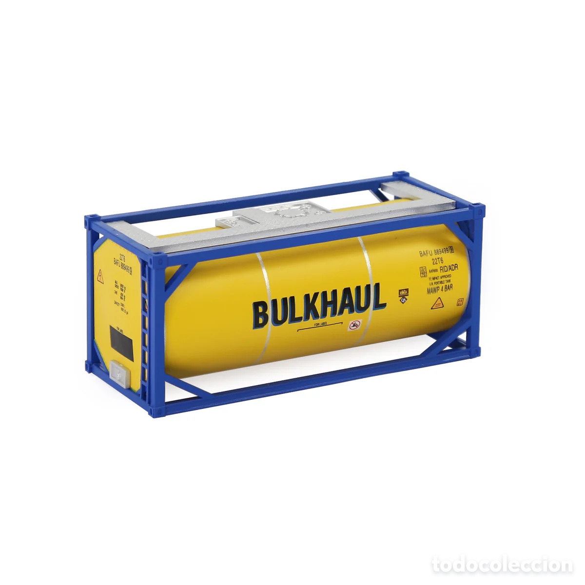 Trenes escala: Contenedor HO 20&acute; Cisterna BULKHAUL - Foto 1