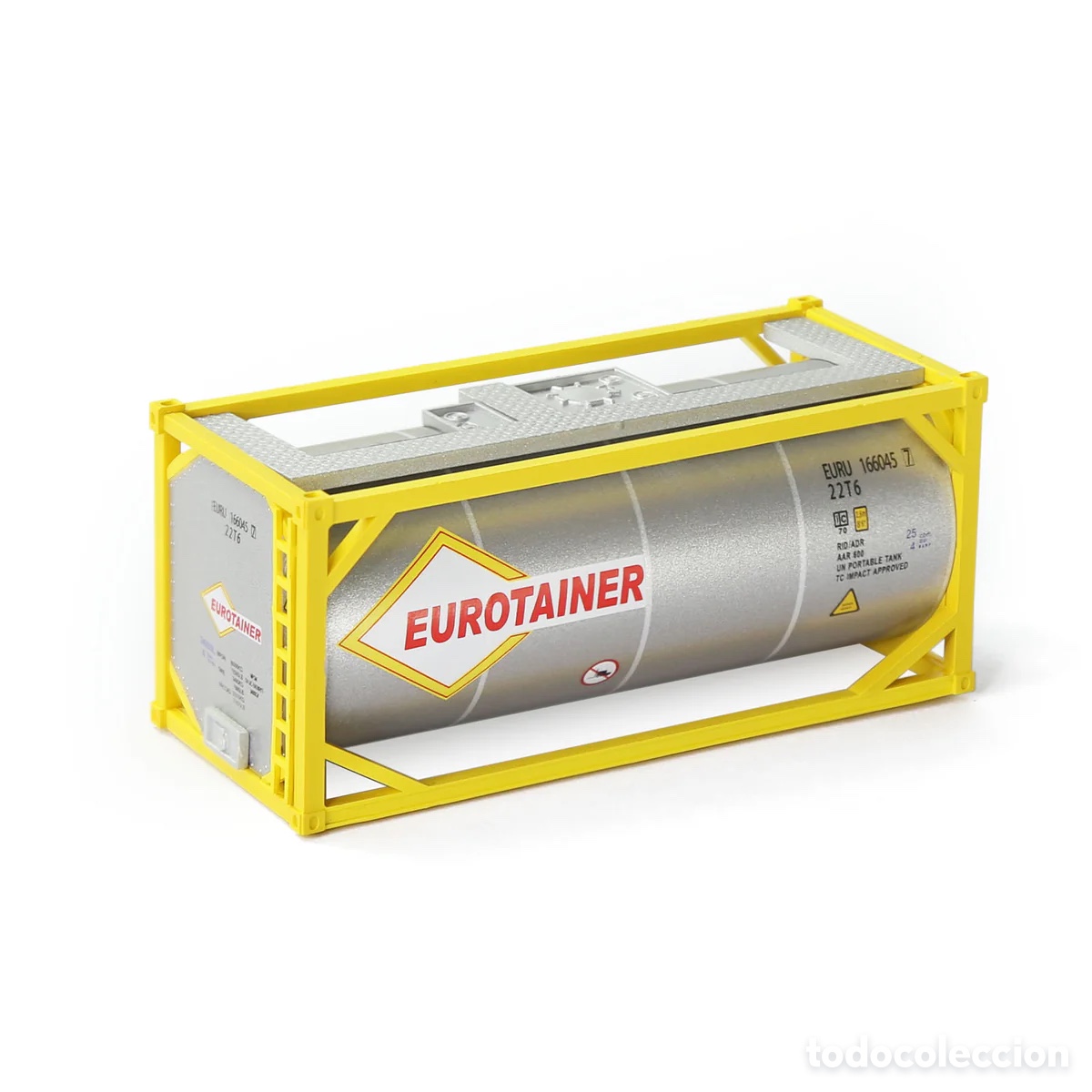 Trenes escala: Contenedor HO 20&acute; Cisterna EUROTAINER - Foto 1