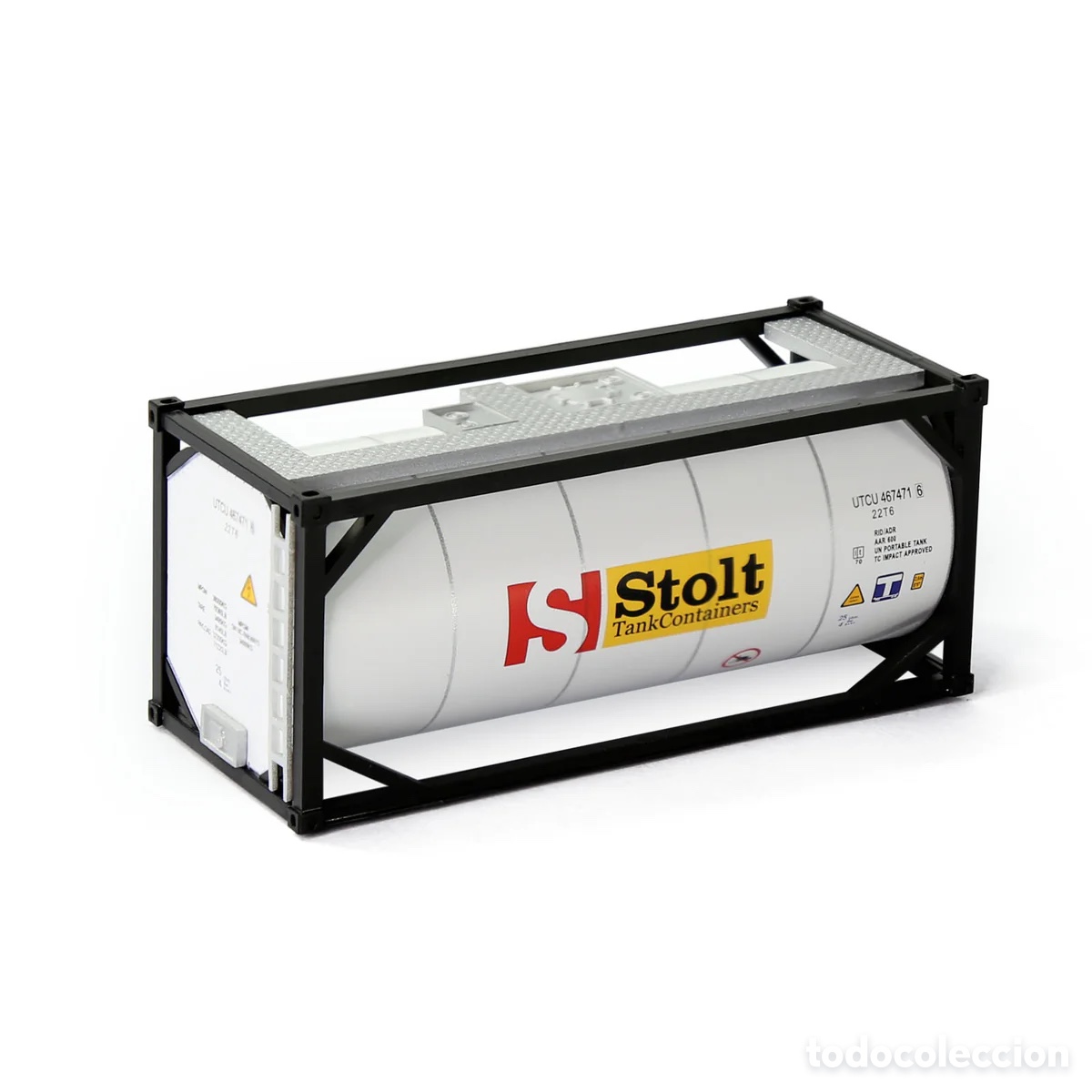Trenes escala: Contenedor HO 20&acute; Cisterna STOLT - Foto 1