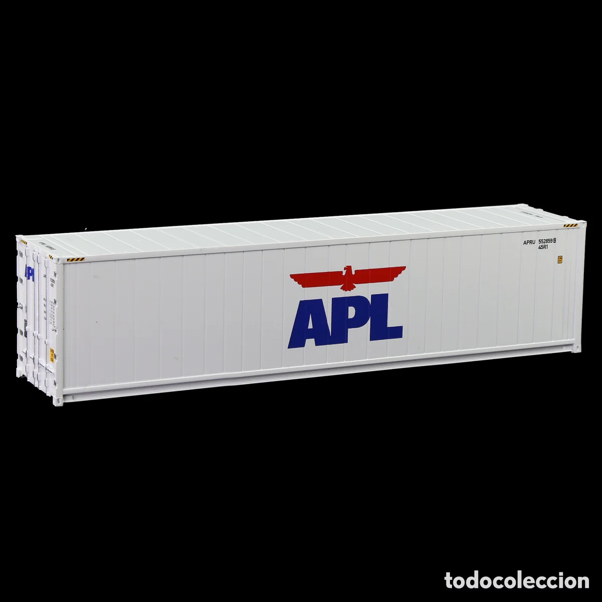 Trenes escala: Contenedor HO 40&acute; Hi-Cube Refrigerado APL - Foto 1