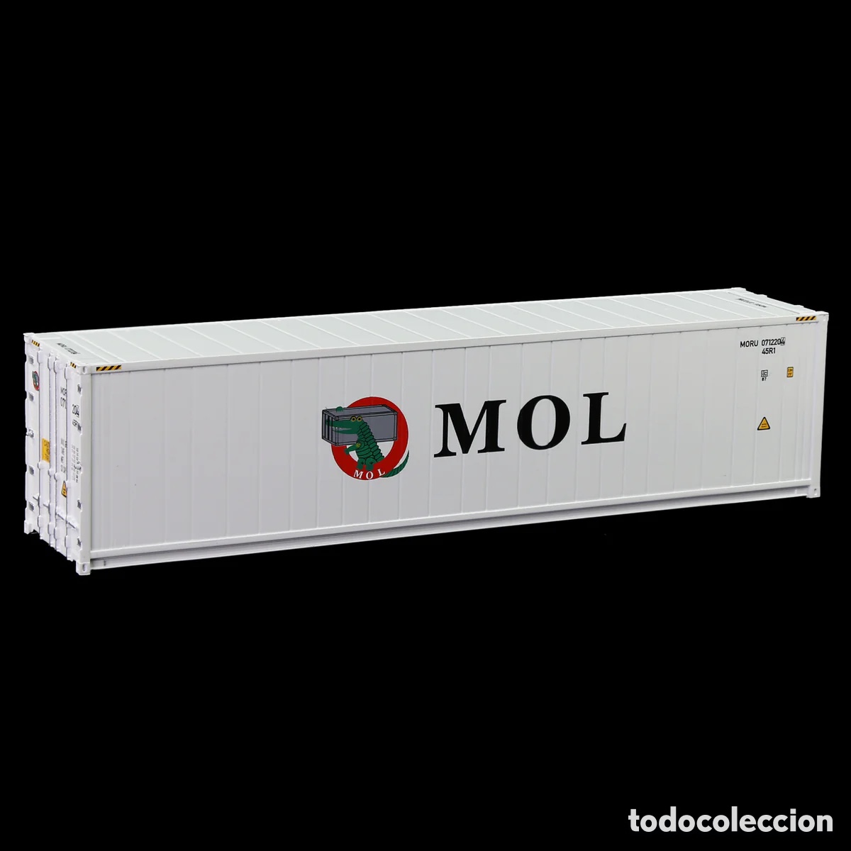 Trenes escala: Contenedor HO 40&acute; Hi-Cube Refrigerado MOL - Foto 1