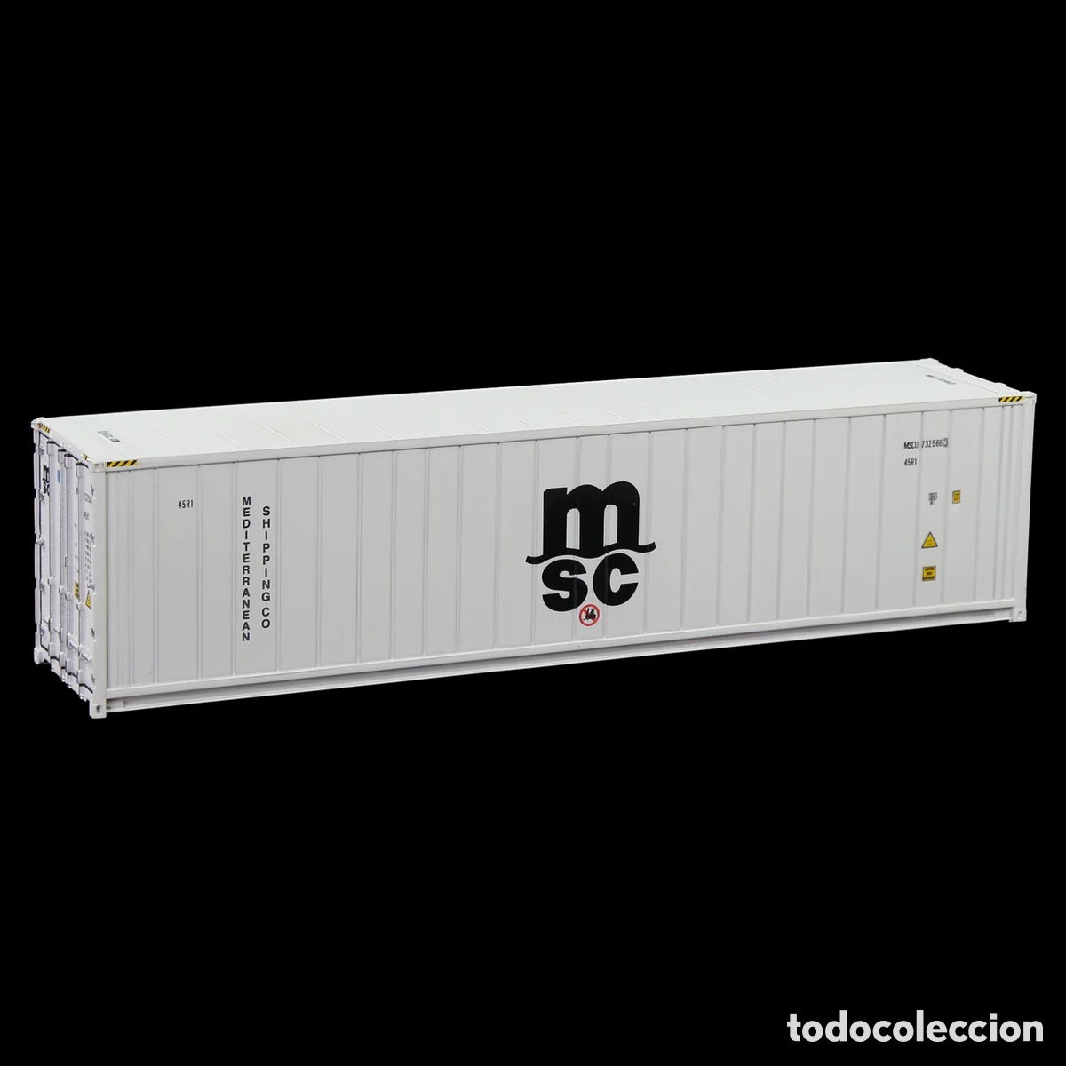 Trenes escala: Contenedor HO 40&acute; Hi-Cube Refrigerado MSC - Foto 1