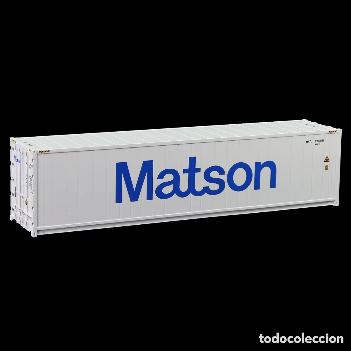 Trenes escala: Contenedor HO 40&acute; Hi-Cube Refrigerado MATSON - Foto 1