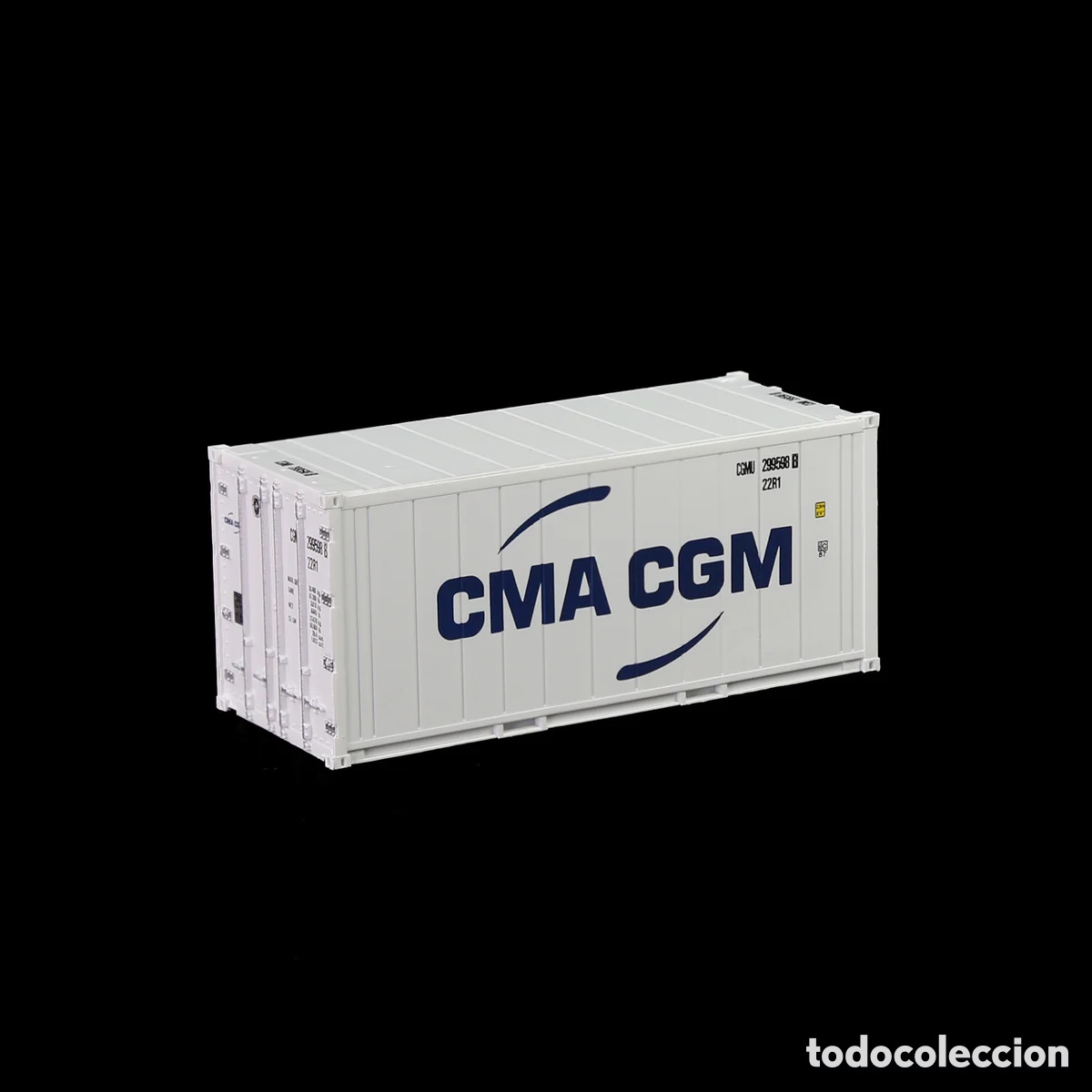 Trenes escala: Contenedor HO 20&acute; Hi-Cube Refrigerado CMA CGM - Foto 1