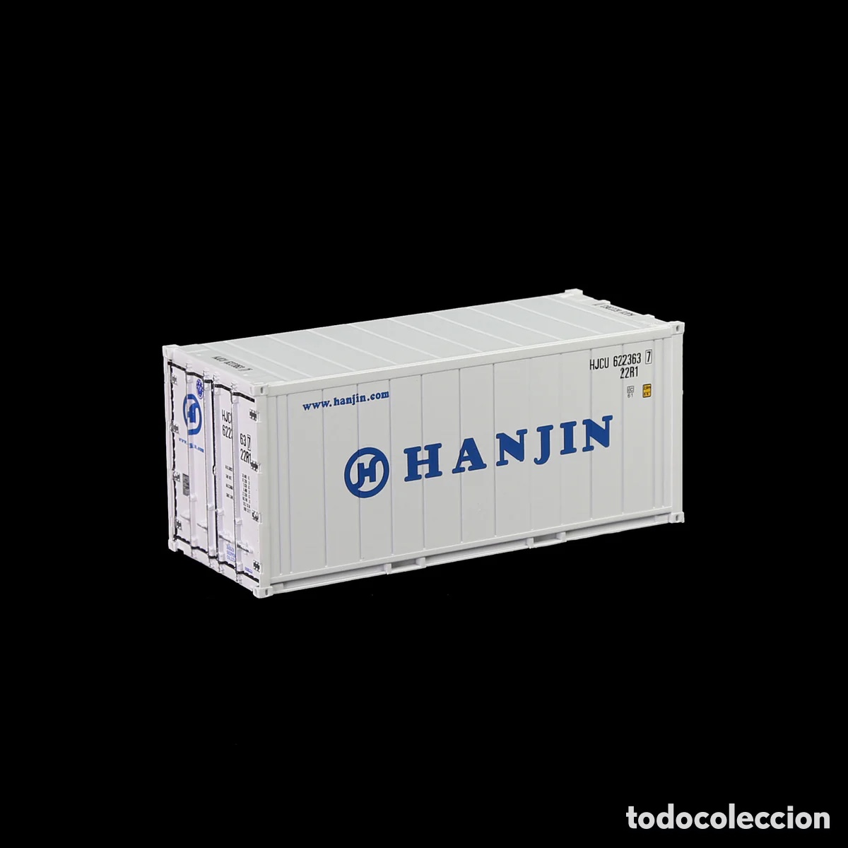 Trenes escala: Contenedor HO 20&acute; Hi-Cube Refrigerado HANJIN - Foto 1