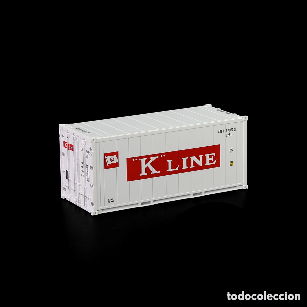 Trenes escala: Contenedor HO 20&acute; Hi-Cube Refrigerado K-LINE - Foto 1