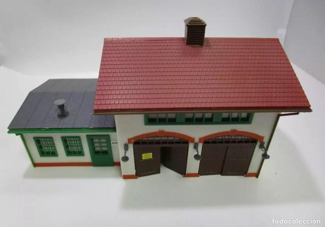Trenes escala: Escala HO - 1 x taller de autom&oacute;viles M&uuml;ller KG edificio - Foto 1