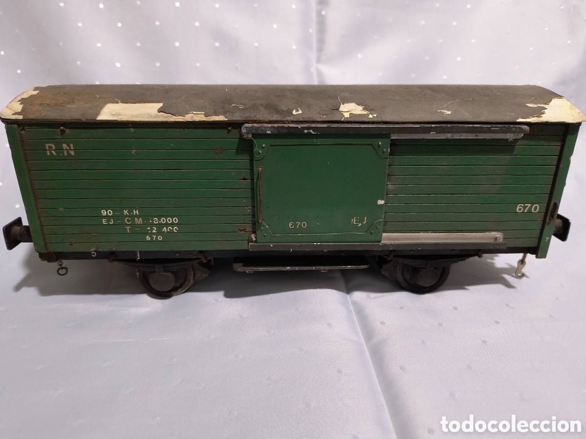 Trenes escala: Vag&oacute;n de tren algunos defectos - Foto 1