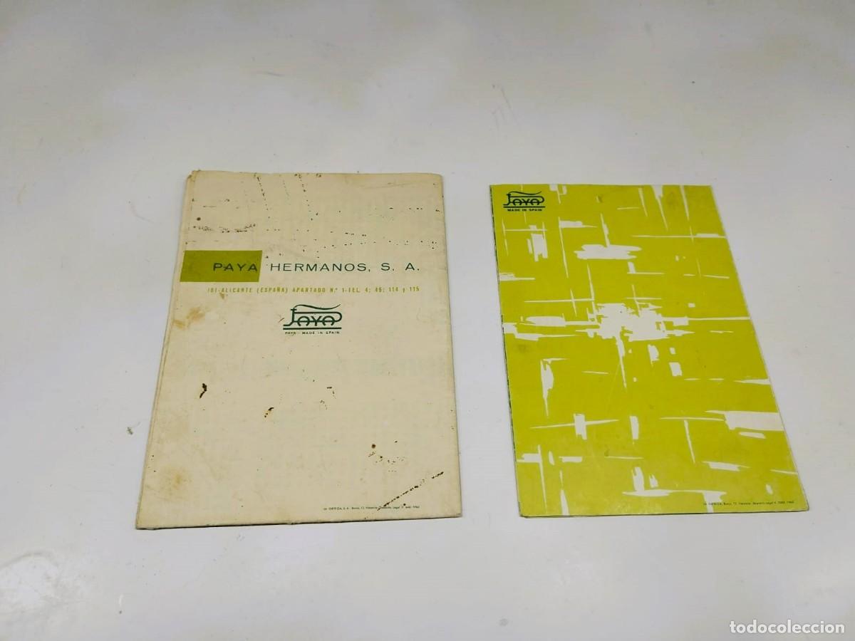 Trenes escala: Catalogos Paya H0 antiguos - Foto 3