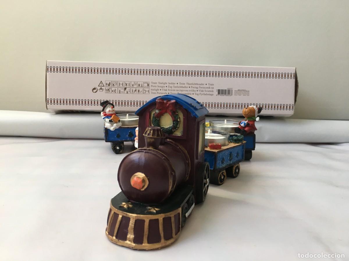 Trenes escala: Portavelas de tren-Train Tealight holder - Foto 5