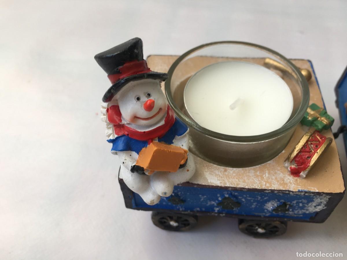 Trenes escala: Portavelas de tren-Train Tealight holder - Foto 10