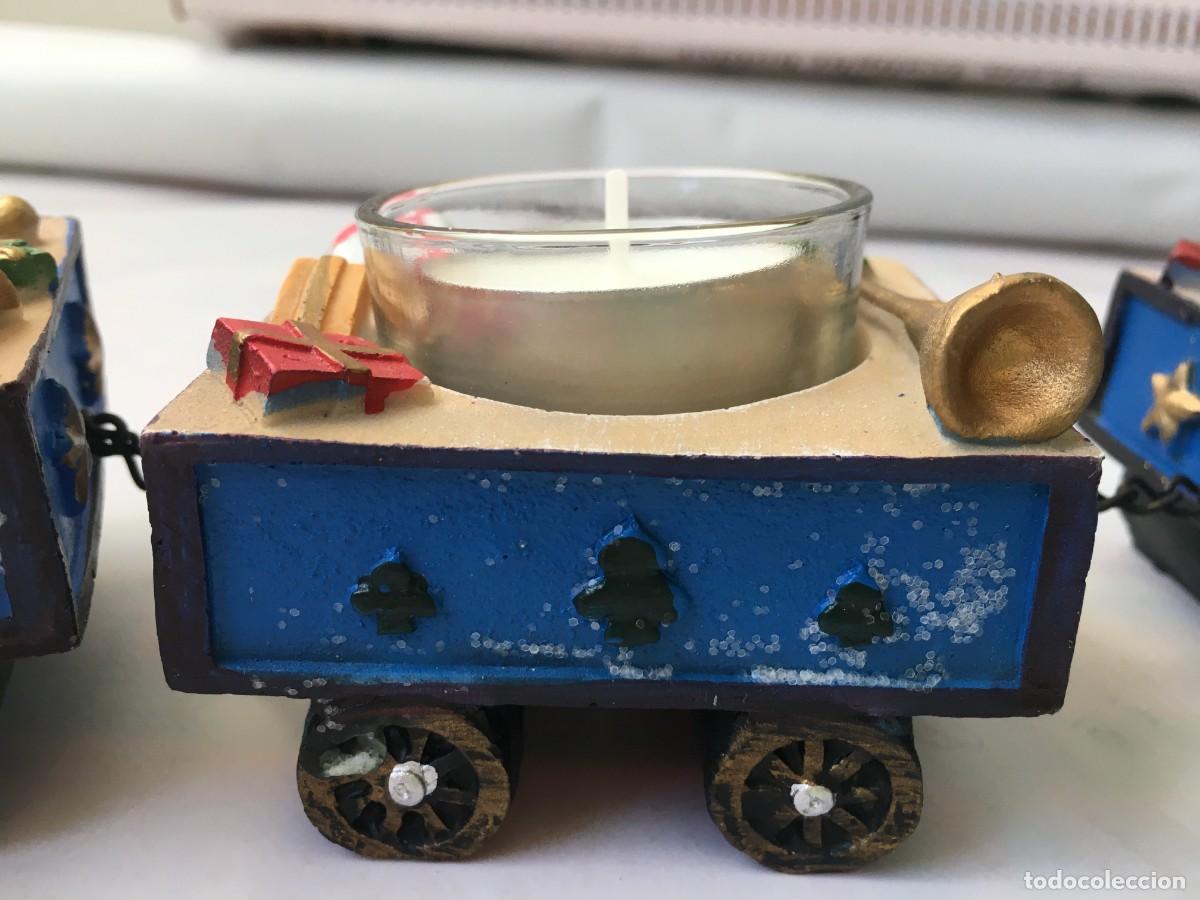 Trenes escala: Portavelas de tren-Train Tealight holder - Foto 11
