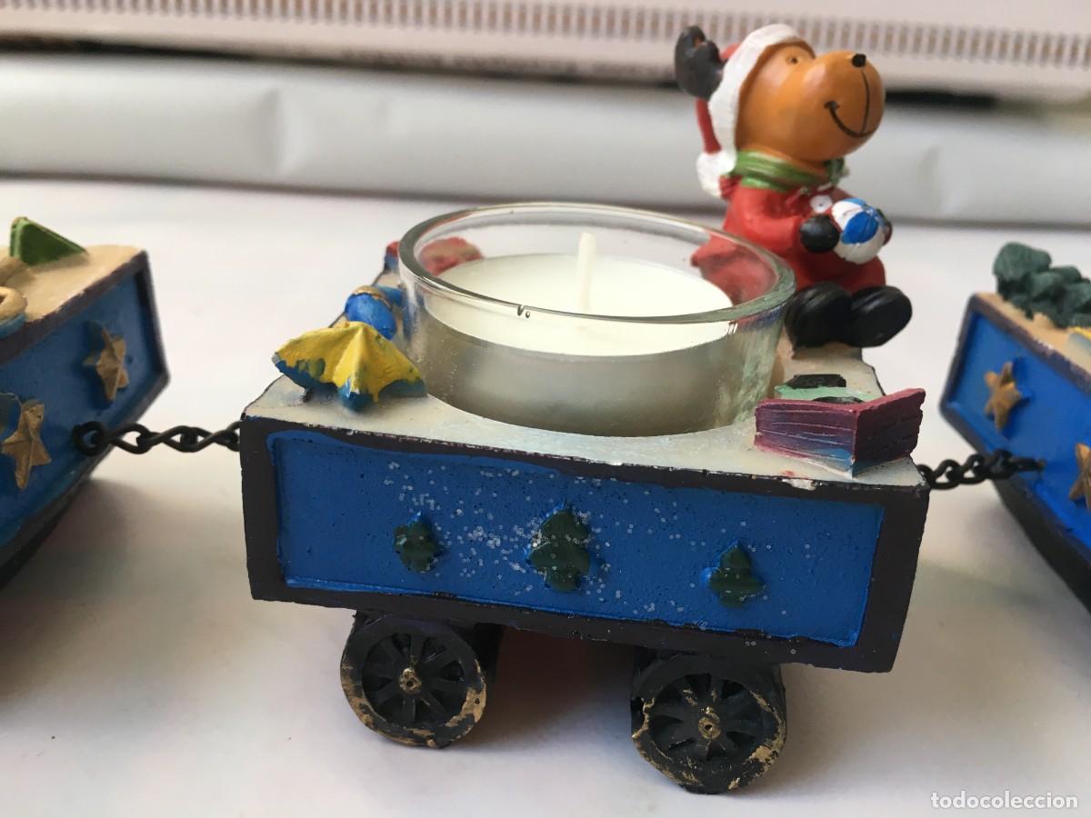 Trenes escala: Portavelas de tren-Train Tealight holder - Foto 15