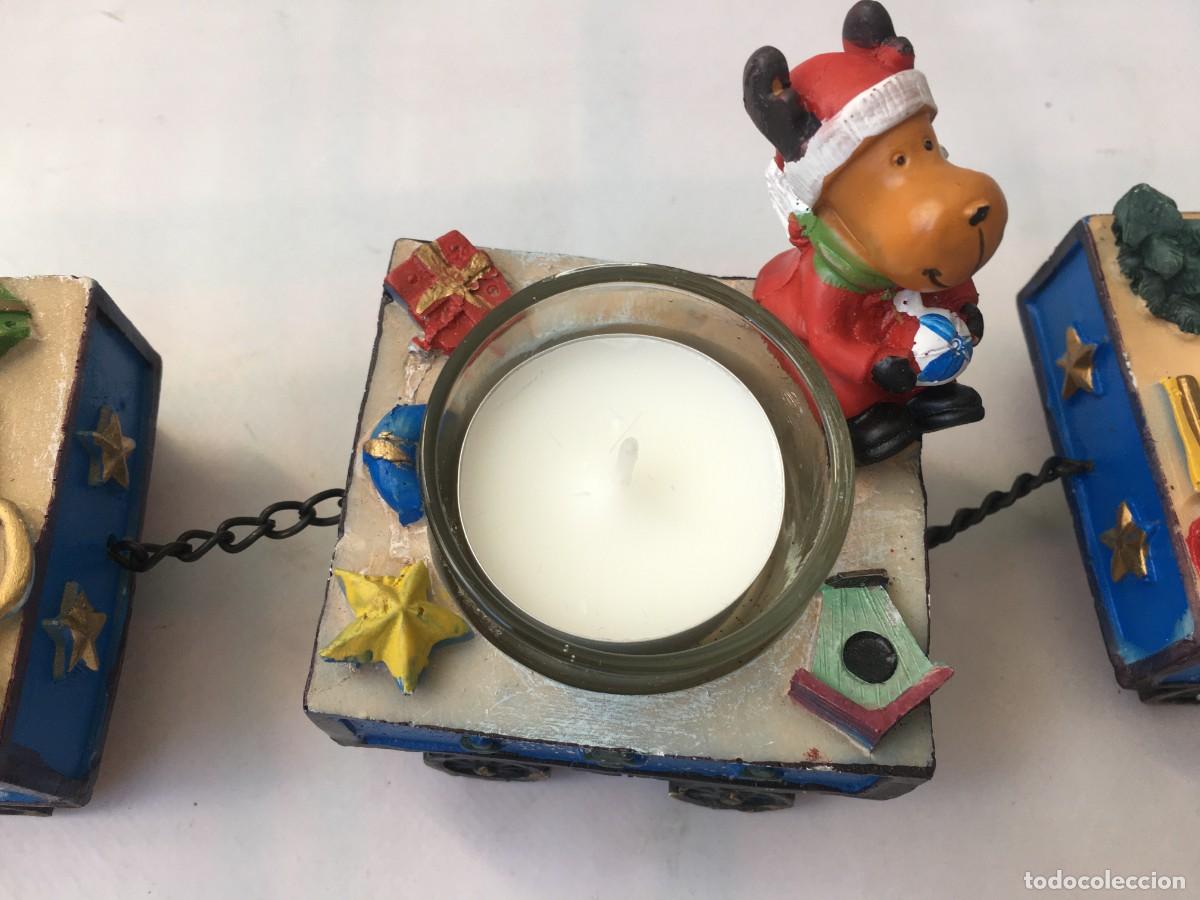 Trenes escala: Portavelas de tren-Train Tealight holder - Foto 16