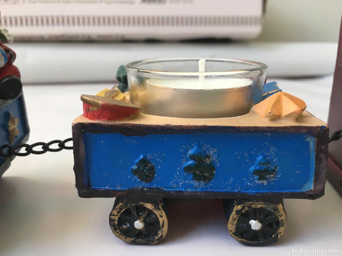 Trenes escala: Portavelas de tren-Train Tealight holder - Foto 18