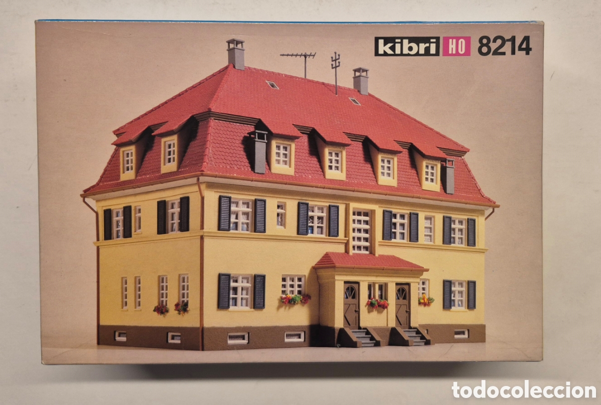 Trenes escala: KIBRI 8214 H0- CONSTRUCCI&Oacute;N MAQUETA EDIFICIO RESIDENCIAL - Foto 1