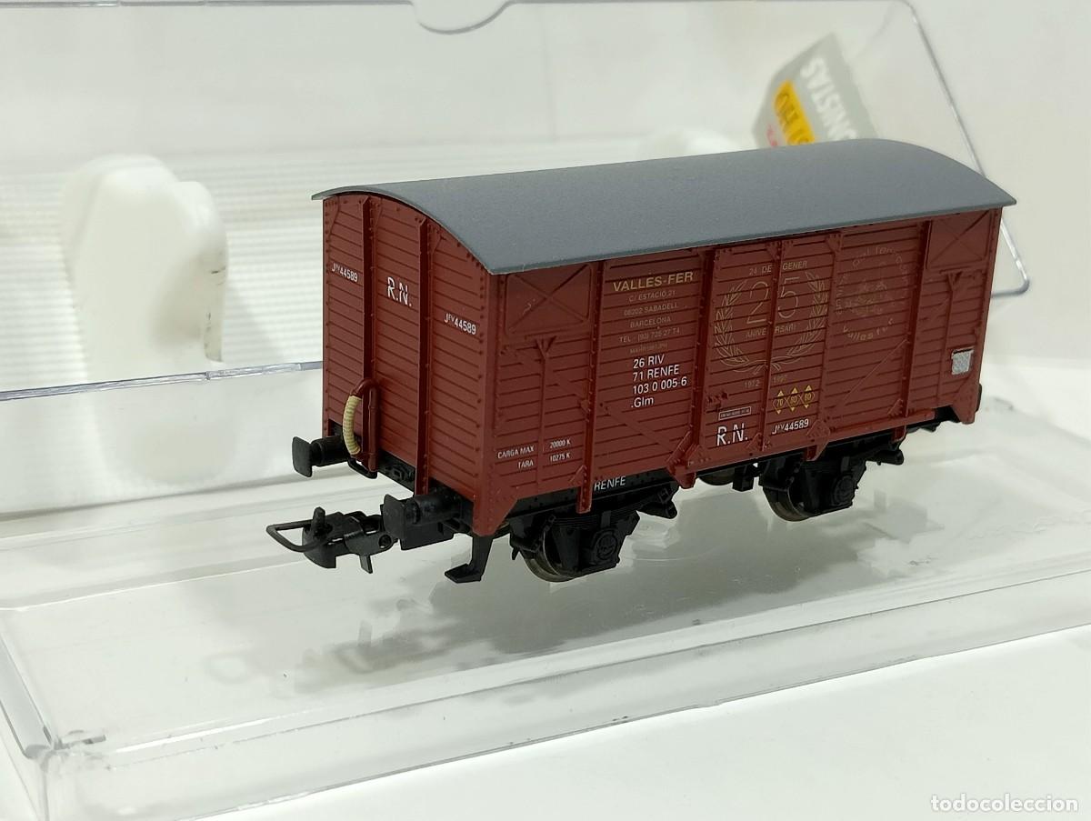 Trenes escala: Electrotren H0 vag&oacute;n con caja - Foto 4