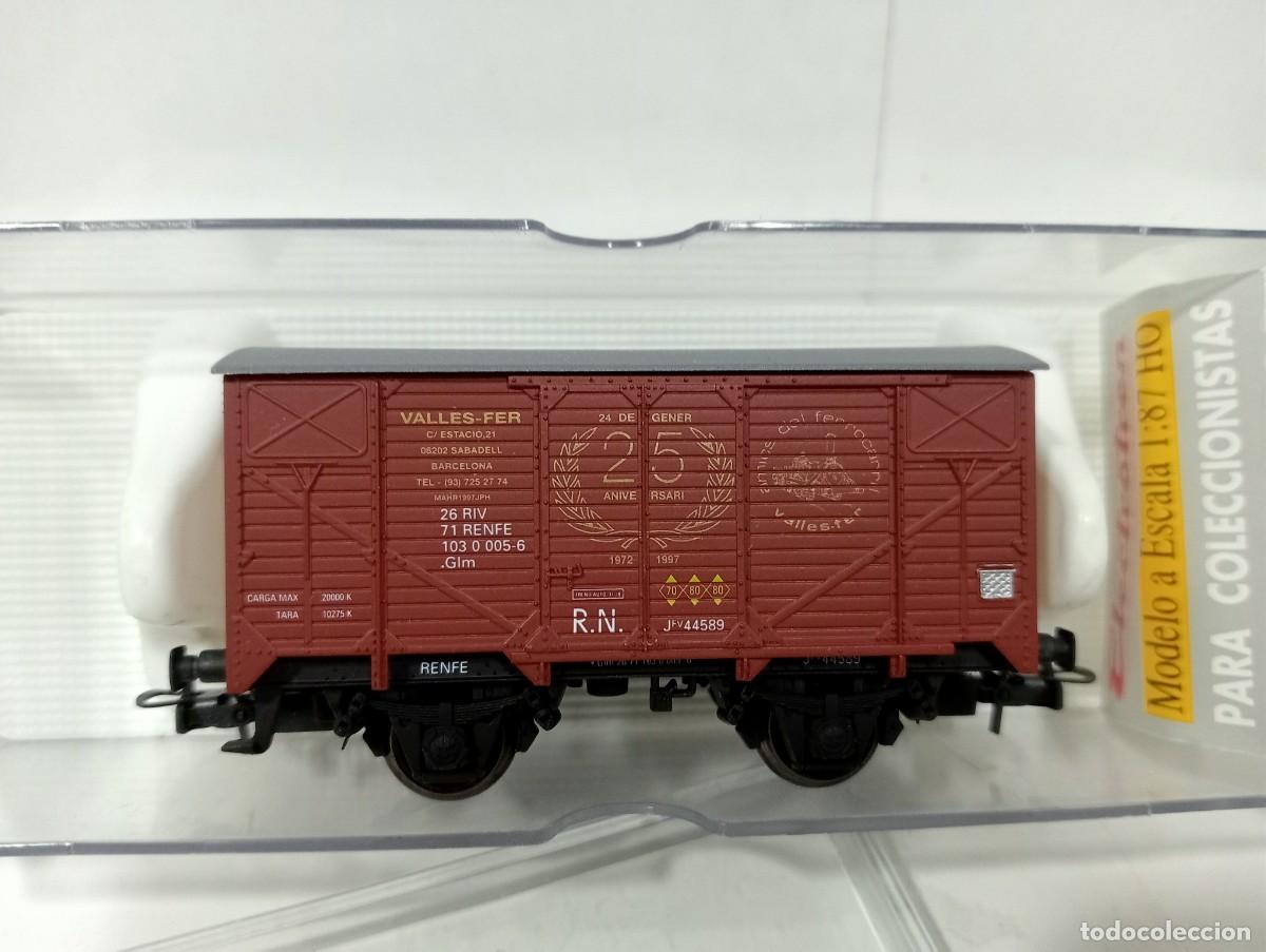 Trenes escala: Electrotren H0 vag&oacute;n con caja - Foto 6