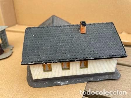 Trenes escala: CUATRO EDIFICIOS ESCALA H0 - Foto 4