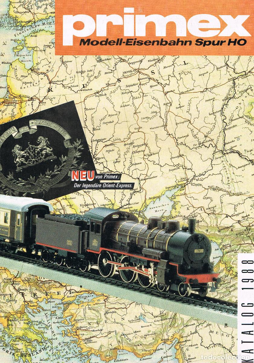 Trenes escala: Primex (marca de M&auml;rklin) Cat&aacute;logo 1988 - Foto 1