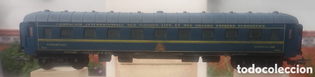 Trenes escala: Jouef H0 Vag&oacute;n Coche Cama, Ref. 862 - Foto 3