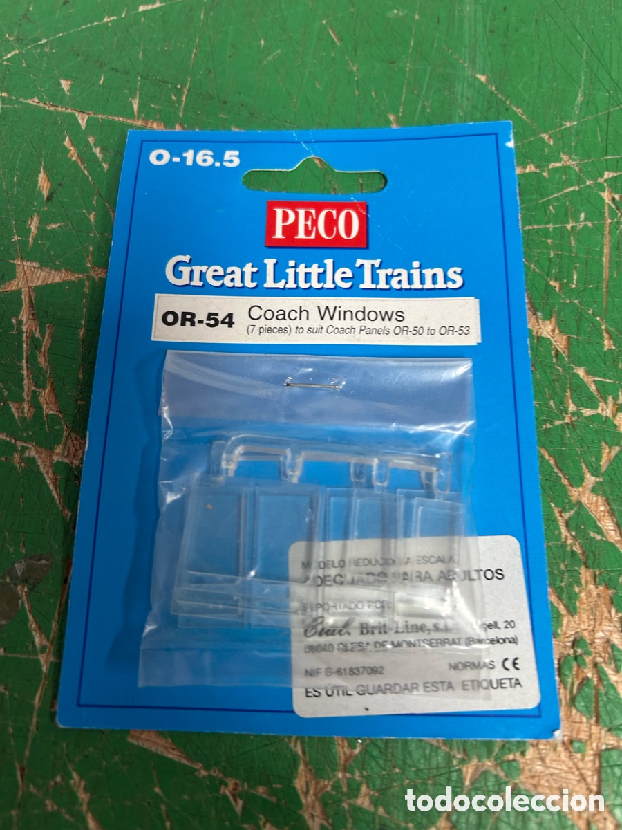 Trenes escala: PECO PANELES DE AUTOCAR ACCESORIES PIEZAS PARA CONSTRUCTORES - Foto 1