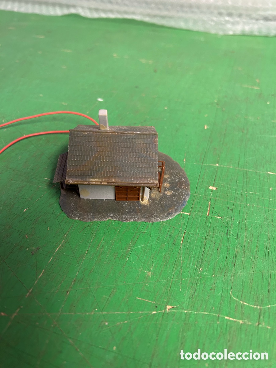 Trenes escala: CASA ACCESORIOS CON LUZ PARA MAQUETA - Foto 3