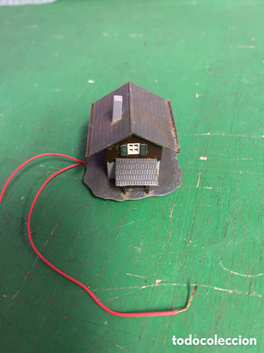 Trenes escala: CASA ACCESORIOS CON LUZ PARA MAQUETA - Foto 1