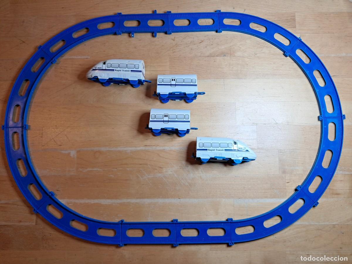 Trenes escala: tren de pl&aacute;stico barato, funciona - Foto 1