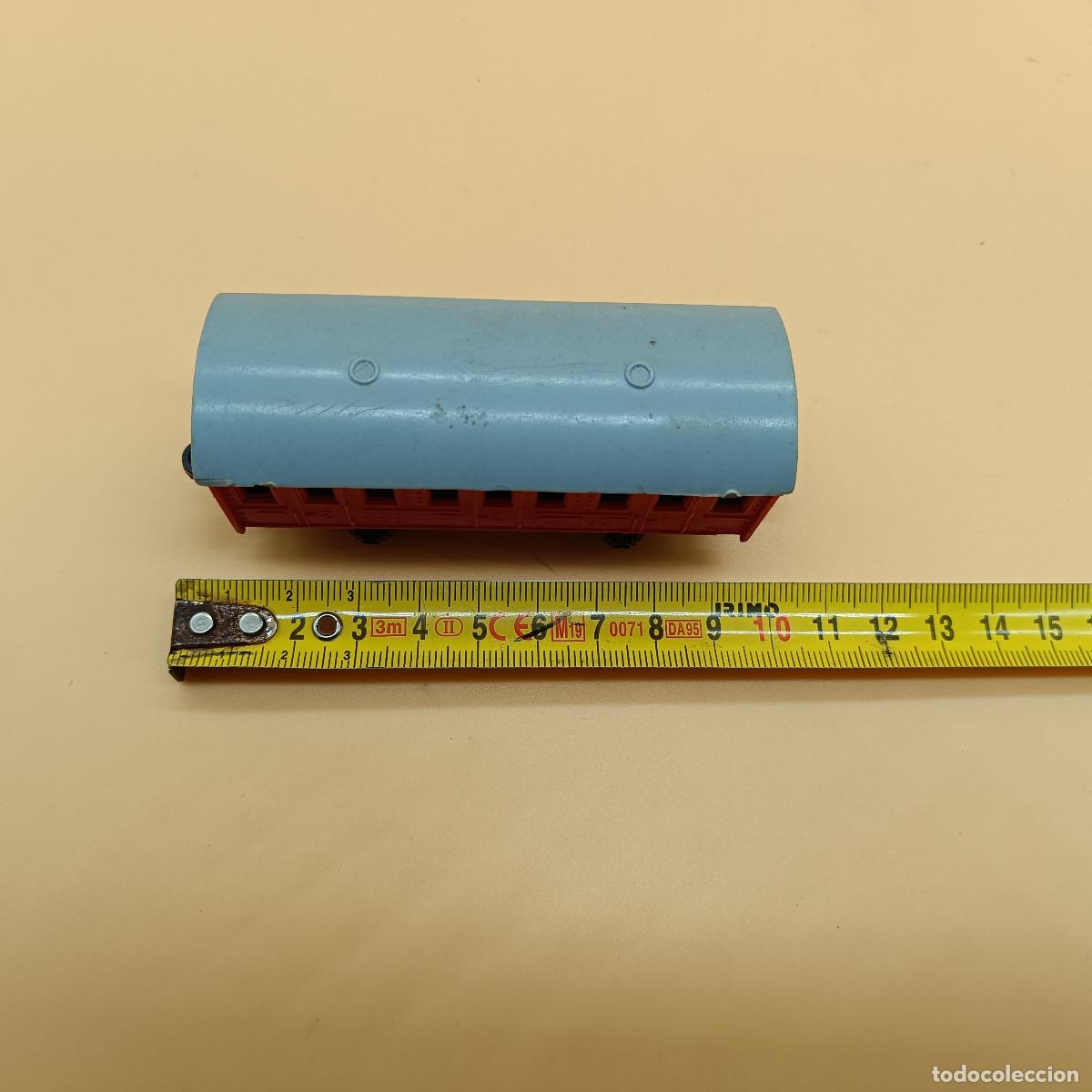 Trenes escala: VAGON DE TREN DE PLASTICO. DESCONOZCO MARCA Y MODELO. - Foto 8