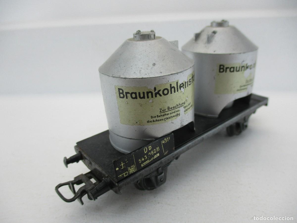 Trenes escala: VAGON MERCANCIA ESCALA HO REF LK - Foto 2