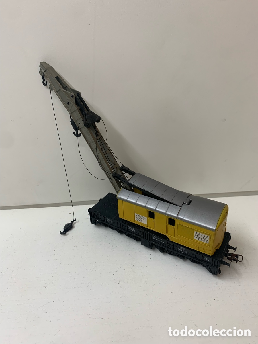 Trenes escala: Vagon grua de plastico made in AUSTRIA - Foto 5