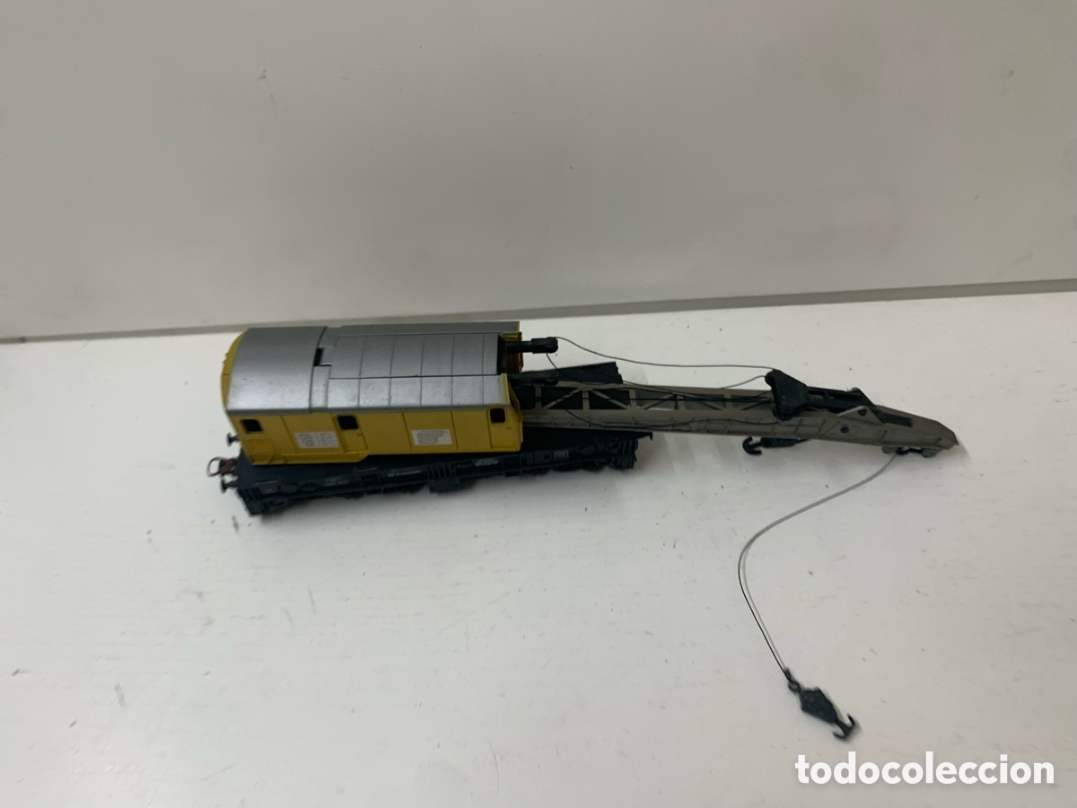 Trenes escala: Vagon grua de plastico made in AUSTRIA - Foto 7