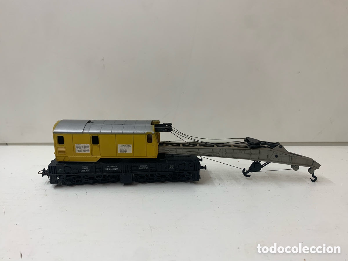 Trenes escala: Vagon grua de plastico made in AUSTRIA - Foto 9