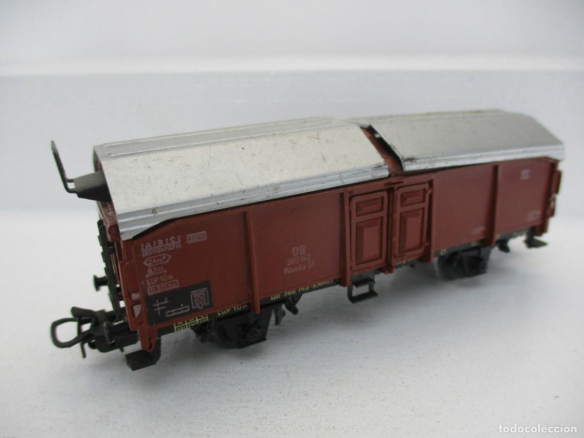Trenes escala: VAGON MERCANCIA ESCALA HO REF MH - Foto 1