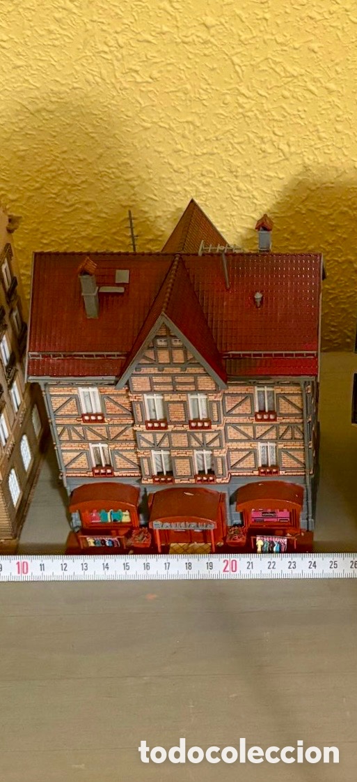 Trenes escala: Maqueta tren . Edificio centro ciudad - Foto 2