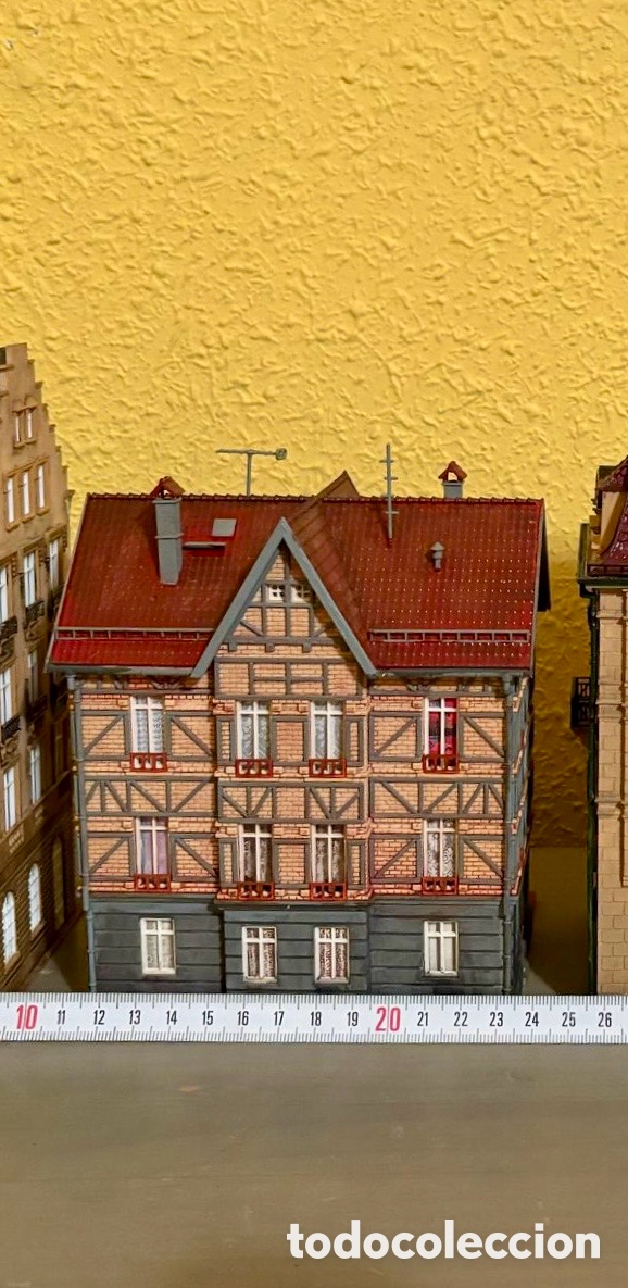 Trenes escala: Maqueta tren . Edificio centro ciudad - Foto 4