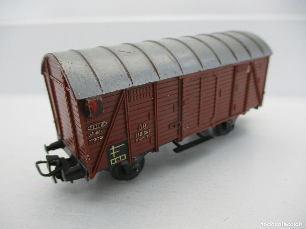 Trenes escala: VAGON MERCANCIAS ESCALA HO REF CF - Foto 2