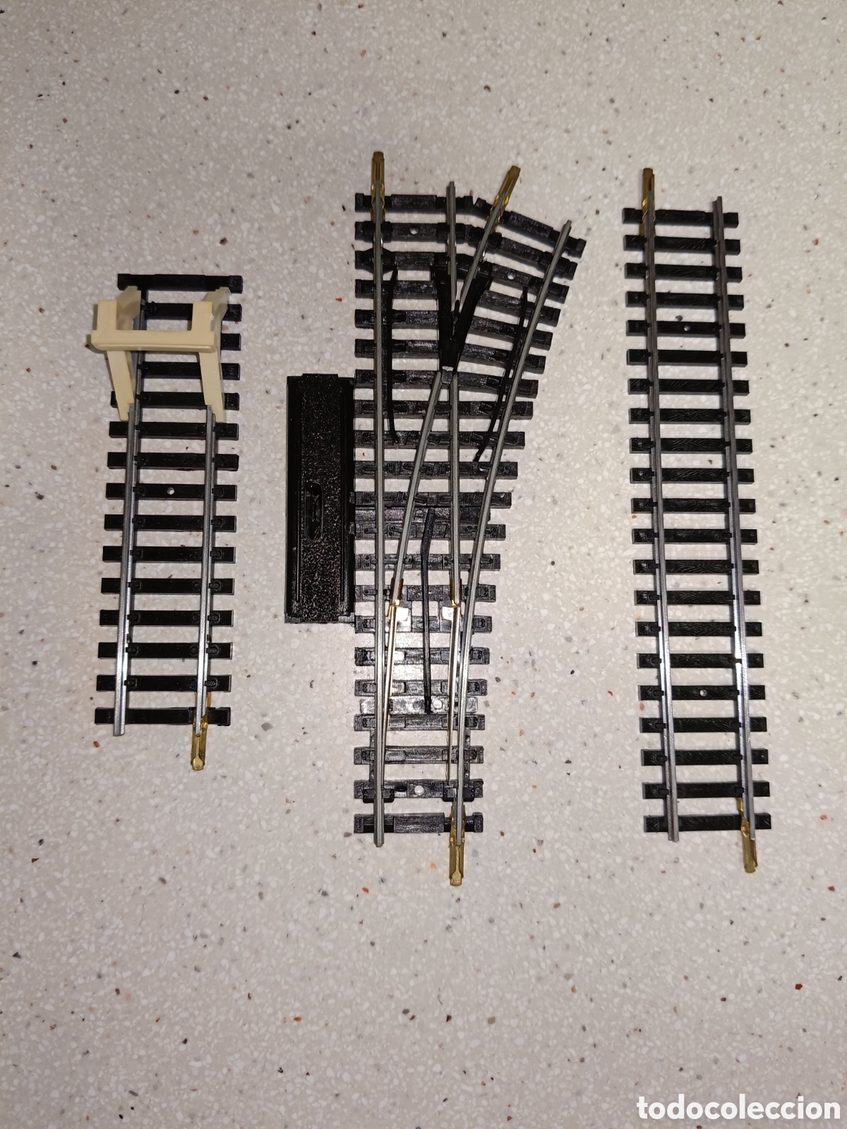 Trenes escala: Desv&iacute;o, topera y recta Jouef H0 - Foto 1