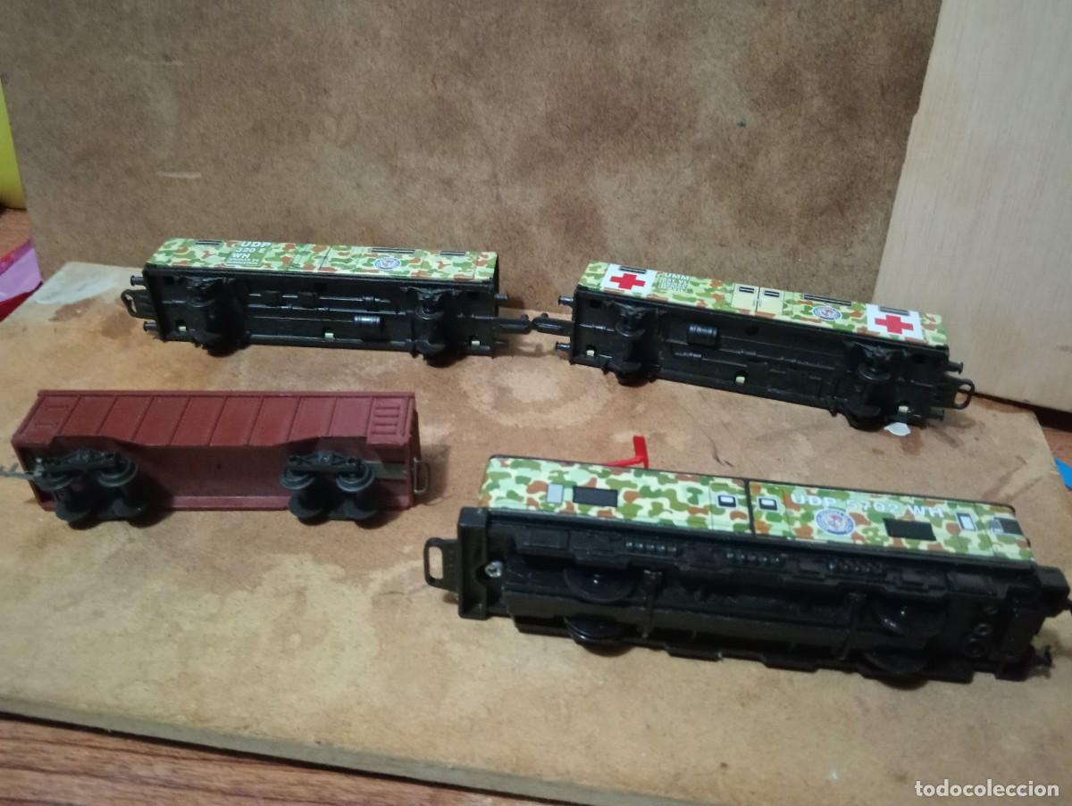 Trenes escala: Tren militar cruz roja funcionando - Foto 2