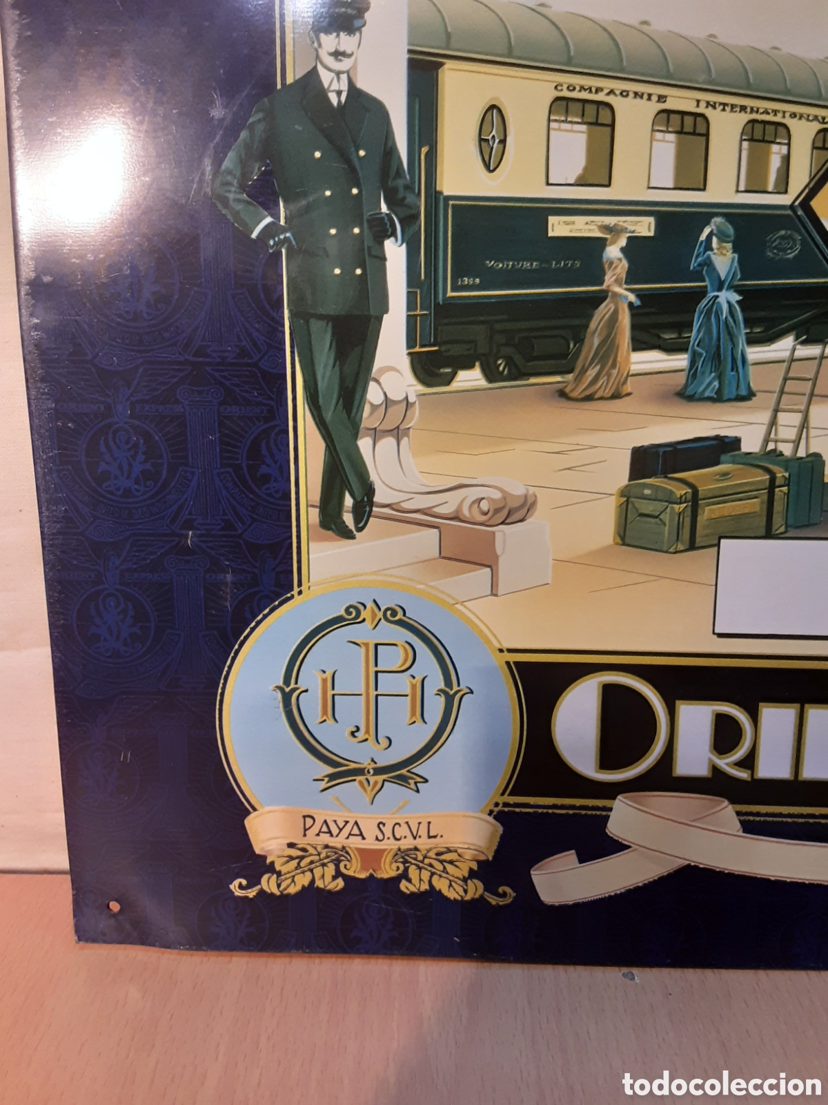 Trenes escala: Placa met&aacute;lica Orient- Express de PAYA - Foto 2