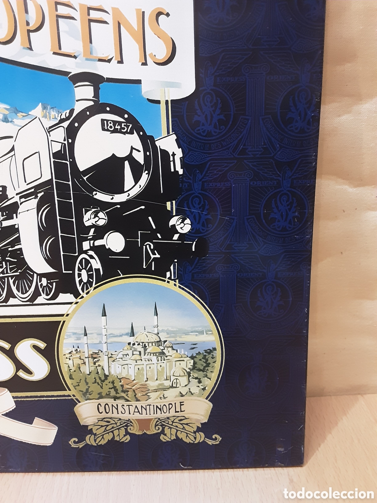 Trenes escala: Placa met&aacute;lica Orient- Express de PAYA - Foto 3